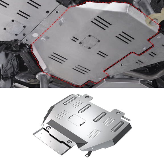 Engine Skid Plate for Toyota Land Cruiser 250 2024 2025 2026,Made of 5mm Aluminum,Lightweight and Anti-corrosion