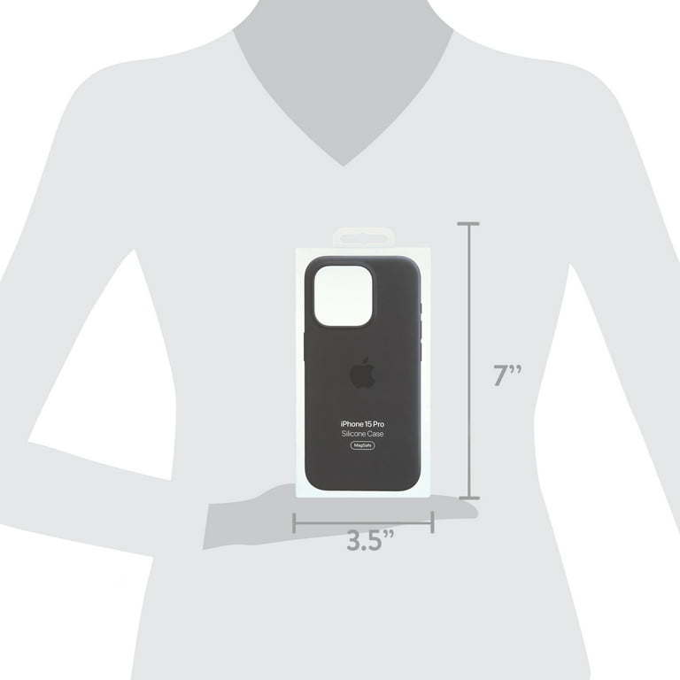 iPhoneアクセサリー iPhone 15 Silicone Case BLACK Apple iPhone 15 Pro Silicone Case with MagSafe - Black - Walmart.com