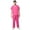 Fuchsia, variant on Men's Slim Fit 8 Pocket Uniform Scrubs - Style 103