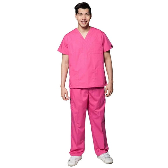 Men's Slim Fit 8 Pocket Uniform Scrubs - Style 103
