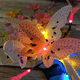 thumbnail image 4 of Cadena de luces LED con forma de mariposa de fibra óptica para acampar, iluminación para jardín, tronco de árbol, mercado nocturno, 4 of 5