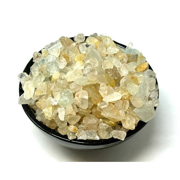 2000 Carat Lot Natural Rough Topaz Crystals (Raw Yellow Gemstones, 400 Grams)