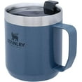 thumbnail image 2 of Stanley 12 oz. Classic Legendary Steel Camp Mug - Hammertone Lake, 2 of 4