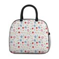 thumbnail image 2 of Womens Pioneer Flower Floral Print Pattern Lunch Box for Work,Insulated Lunch Bag for Women,Loncheras Para Mujer,Leakproof Adult Lunch Bag for Work,Beach,Travel,Picnic,Camping, 2 of 6
