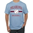 thumbnail image 1 of Wild Bobby City of Philadelphia Baseball Fantasy Fan Sports Men's T-Shirt, Light Blue, XX-Large, 1 of 6