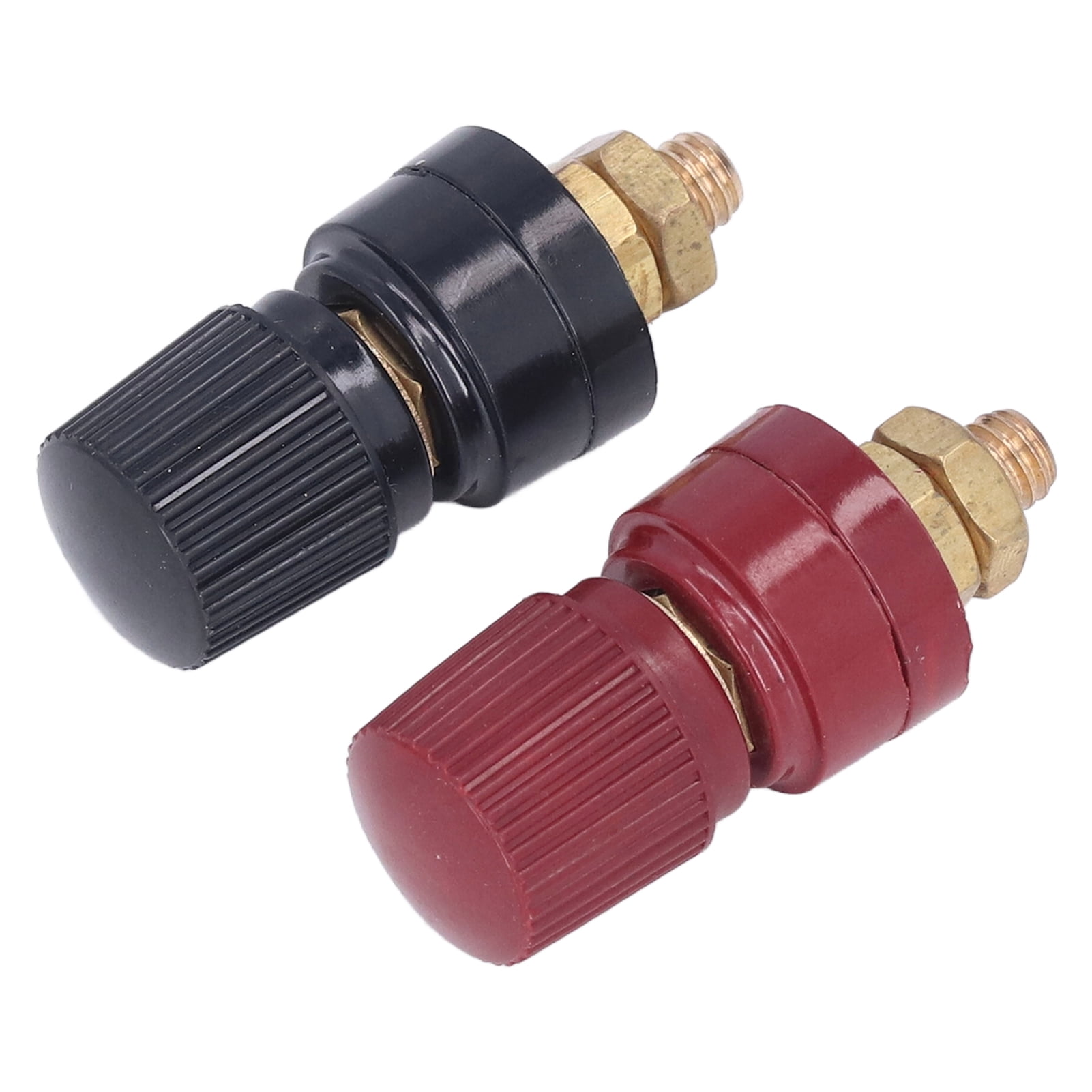 Black Red Terminals, M6 Power Terminal For RV For Ships For Generators