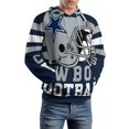 thumbnail image 5 of Football Cowboys Men's Women New Sweatshirt Hoodie Men's Plus Size Sweatshirt Hooded Sweatshirt 3d Printed Street Men's Cloth, 5 of 6