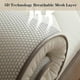 thumbnail image 3 of Japanese Futon Mattress For Queen And King Size Beds 100x200cm Floor Cushion Grey White Portable Roll Up Fold Design, 3 of 5