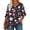 Black, variant on Women's Plus Size Tops V Neck Floral Printed Loose T-shirts Ruffled Half Sleeve Casual Summer Tees Blouses (XL, Black)