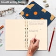 thumbnail image 4 of FORMRS 1-Subject Spiral Notebook 8" x 5" College Ruled 60 Refillable Sheet A5 Hard Cover, 2 Pack, Blue Capybaras, 4 of 7