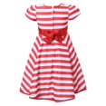 thumbnail image 2 of Richie House Girls' Striped Party Dress RH2226, 2 of 7