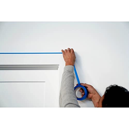 Ruban De Masquage Peinture ScotchBlue 3M 2090 - 24 Mm X 55 M, Adhésif Moyen, Se Décolle Proprement Jusqu'à 14 Jours
