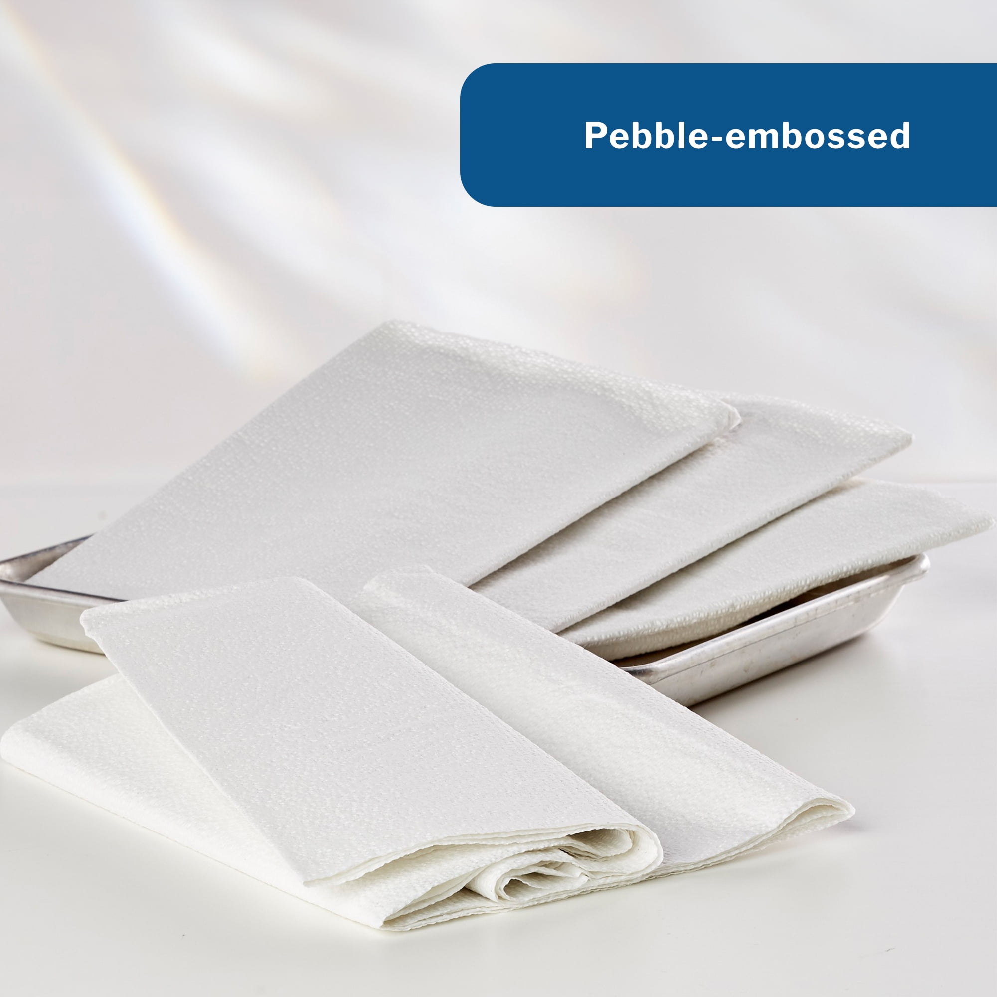 McKesson Exam Drape Sheets, 3-Ply General Purpose Physical Exam Cover, White Disposable Paper Drape, Medical Supplies, 48 in x 48 in, 100 Ct