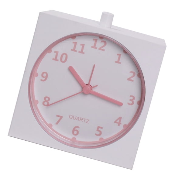 Alarm Clock with Backlight Bedside Analog Arabic Numerals Quiet Small Desk Clock