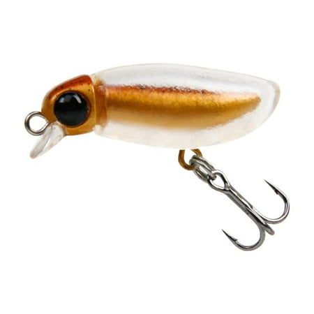 AOOOWER Crankbait Fishing Lures 38mm 1.5Inch Bionic Fishing Lures Fishing Hard Baits Topwater Lures Trout Bass Fishing Lures