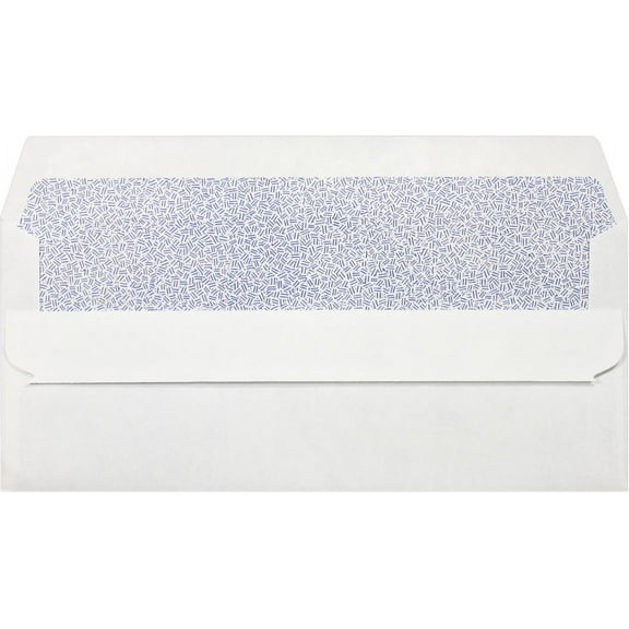 LUXPaper #10 Window Envelopes, 4 1/8 x 9 1/2, White, 500/Pack