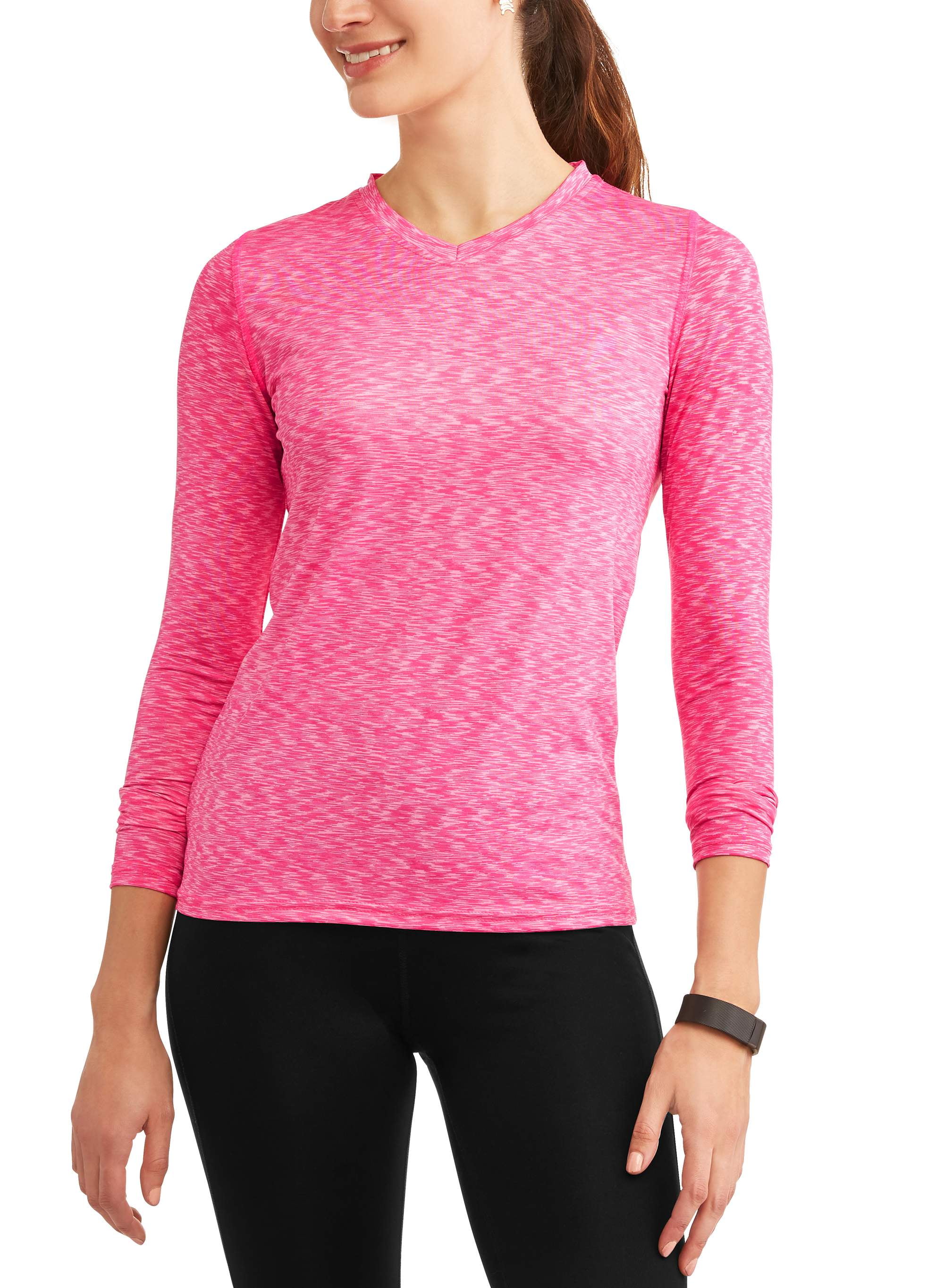 JGX Jgx Women's Active Long Sleeve Spacedye