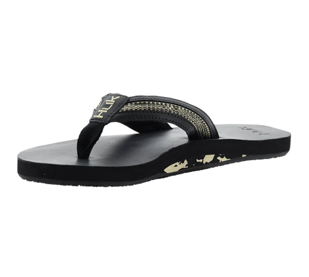 Huk Caruso Sandal, Black, 8 - Walmart.com