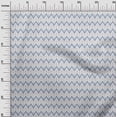 thumbnail image 2 of oneOone Silk Tabby Fabric Chevron|Triangle & Square Geometric Fabric Prints By Yard 42 Inch Wide, 2 of 4