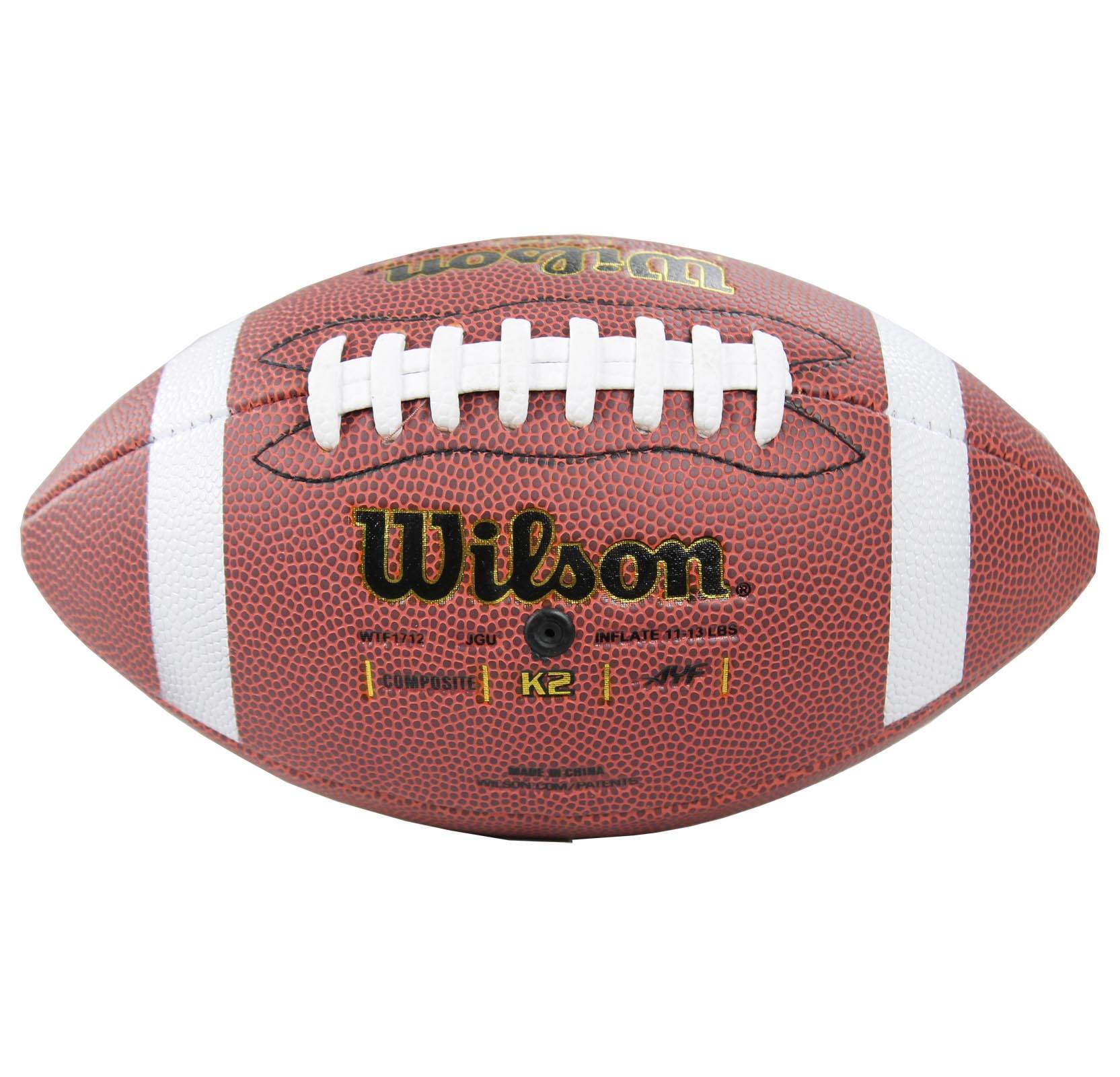 Wilson TD Series Composite Leather Junior Size Football - Walmart.com