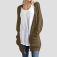 thumbnail image 2 of BLVB Womens Oversized Sweaters Cardigan Casual Long Sleeve Open Front Knit Fall Winter Outwear Coats with Pockets, 2 of 7