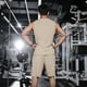 thumbnail image 5 of Traje Deportivo Perforado de los Hombres, Moda de Manga Corta Cuello Redondo de Ocio para el Desgaste Casual Y de Playa, Blusa Atlética de Poliéster Suave, 5 of 8