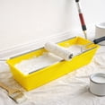 thumbnail image 1 of Bandeja para masilla de 14 pulgadas para trabajadores de construcción. Alta resistencia, versátil, robusta, con agarre antideslizante y gran Amarillo, 1 of 8