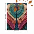thumbnail image 3 of UXIEQU Vibrant Beaded Angel Wings Canvas Wall Art Print 15.75x11.81 Inches, 3 of 8