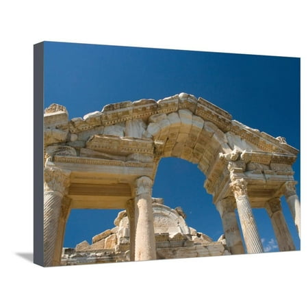 Roman Archaeological Site, Aphrodisias, Turkey Stretched Canvas Print Wall Art By Darrell