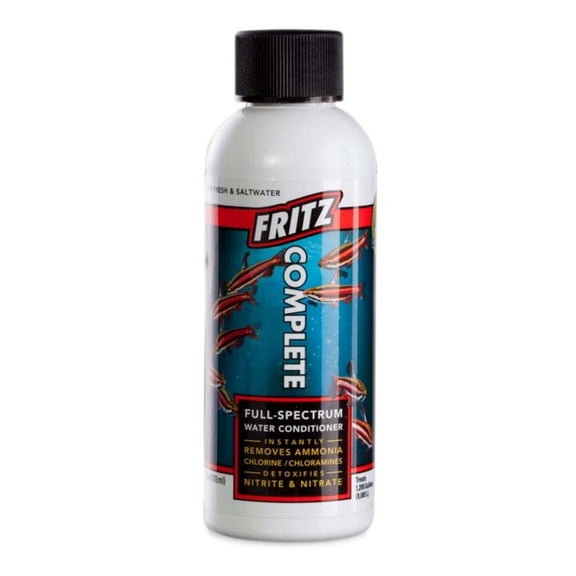 Fritz Aquatics - Fritz Complete Water Conditionerdechlorinator For Fresh & Salt Water Aquariums, 4 Oz (47505)