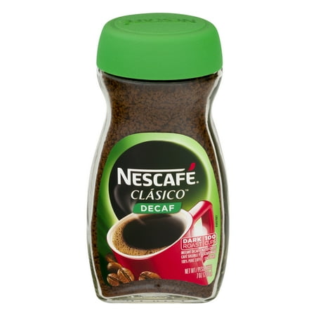 NESCAFE CLASICO Decaf Instant Coffee 7 oz. Jar