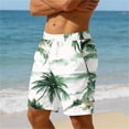 thumbnail image 4 of LEKWK Mens Swim Trunks Drawstring Quick Dry Baggy Casual Shorts Lightweight Relaxed Fit Bathing Suit with Pockets Summer Swimming Beach Board Wear, 4 of 6