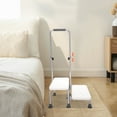 thumbnail image 3 of Shower Step Stool Handle for Elderly 2 Steps Medical Foot Step Stool Bedroom Bathroom (Heavy Duty 220 Lbs Support), 3 of 7