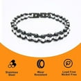 thumbnail image 2 of Dream Apparel Stainless Steel Bike Chain Motorcycle Chain Bracelet for Women Men, Heavy Metal Biker Bracelet with Crystal Rhinestone, Bicycle Link Chain Bracelet, 2 of 6