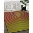 thumbnail image 2 of Ahgly Company Indoor Rectangle Patterned Brown Red Area Rugs, 2' x 4', 2 of 6