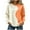 Watermelon Red, variant on Levmjia Womens Sweatshirt Fashion Long Sleeve Round Neck Casual Polyester Top Solid Color Loose Fit Comfortable Breathable Holiday Work Commute Home Relaxation