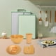 thumbnail image 3 of Juego de vajilla de paja de 8 piezas que incluye cuchillos, tenedores, cucharas, cuencos y platos. Juego de vajilla portátil para exteriores., 3 of 5