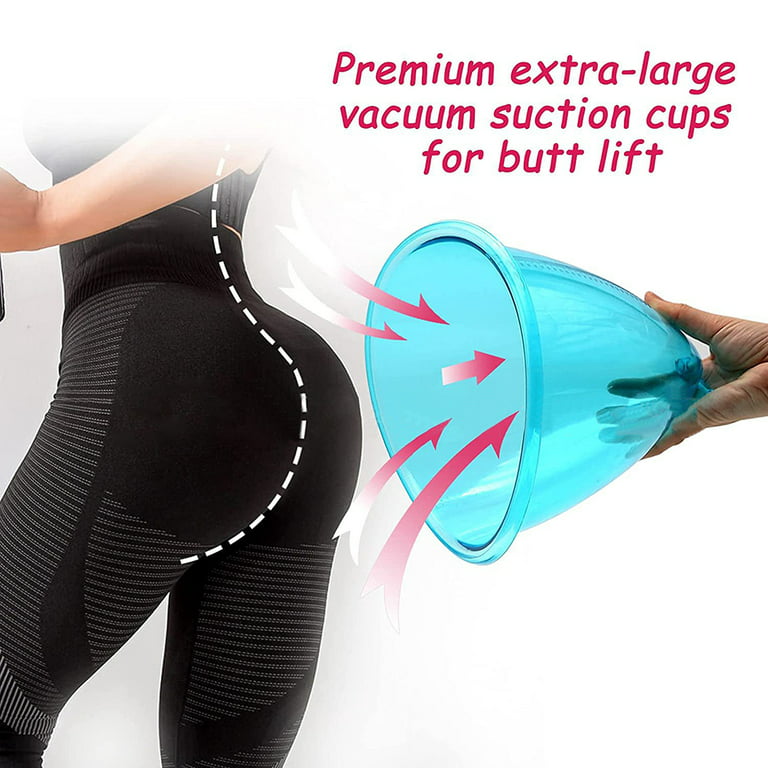 Buttocks Vacuum Suction Cup, Shaping Firm Sturdy Hips Vacuum Cup Lifting  for Vacuum Cupping Machine for Women : : Beauty & Personal Care