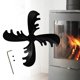 thumbnail image 1 of Aspa de ventilador para hogar, ventilador para hogar alimentado por calor de 4 aspas con tornillos de montaje, pequeño ventilador de estufa Universal negro perfecl Ventilador de chimenea, 1 of 8