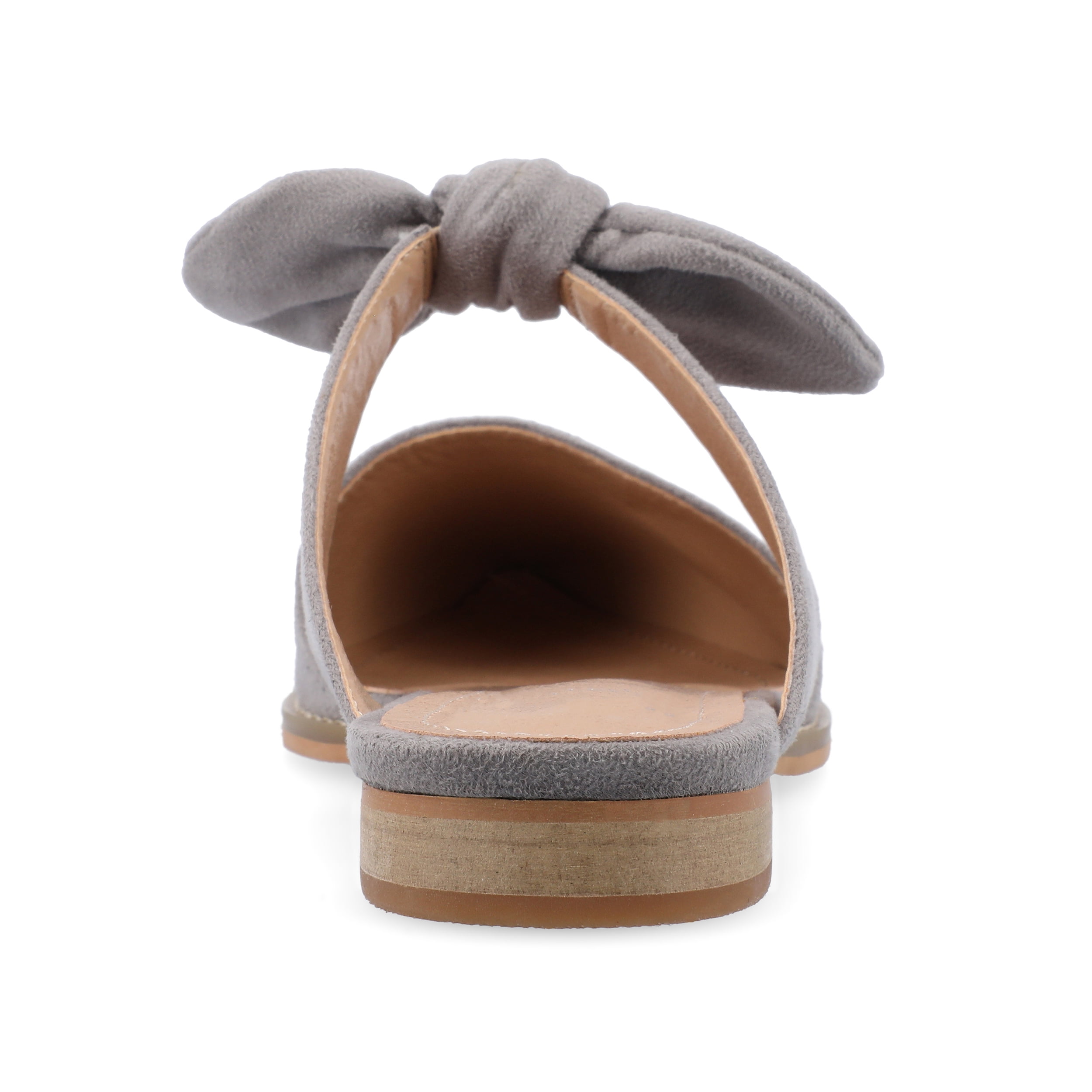 Journee Womens Telulah Narrow Width Slip On Pointed Toe Mule Flats