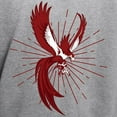 thumbnail image 3 of CafePress - Alpha Sigma Phi Phoenix Sweatshirt - Pullover Hoodie, Hooded Sweatshirt, 3 of 4
