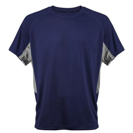 UPC: 0845099080874 | 3N2 3020-03-S Kzone Curve Men T-Shirt  Navy – Small