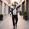 thumbnail image 6 of Spider Hero Zip Hoodie, Graphic Web Printed Long Sleeve Pocket Outerwear Apparel for Men Women Cosplay Party, 6 of 7