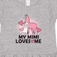 thumbnail image 4 of Inktastic My Mimi Loves Me Llama Girls Toddler Dress, 4 of 5