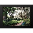 thumbnail image 2 of Hausenflock, Alan 14x11 Black Modern Framed Museum Art Print Titled - Sultry Garden II, 2 of 5
