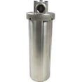 thumbnail image 3 of EQCOTWEA Heavy-duty Filter Housing for Filtering Dirt Rust Scale Particles 10"L Cartridges 3/4"NPT Stainless Steel, 3 of 9