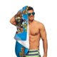 thumbnail image 5 of Vecinos Invasores Toalla de playa de secado rápido con diseño temático, regalo para mujeres y niñas, ideal para cumpleaños, fans, amantes de la música, uso en la playa o al aire libre, 78 × 150 cm, 5 of 6