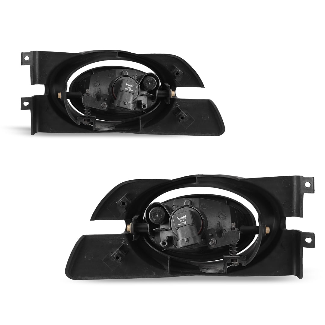 2Pcs Fog Lights Assembly for 1998 1999 2000 2001 2002 Honda Accord Sedan,OEM Replacement Fog Lamps Clear Lens With Bulbs-H11 12V 55W