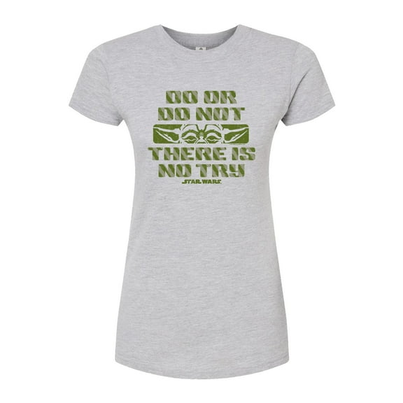 Star Wars - Yoda Do Or Do Not - Juniors Fitted Tee