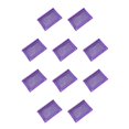 thumbnail image 1 of Cateissary Bolsa portátil para almacenar y proteger documentos importantes, adecuada para estudiantes, bolsa con cremallera, color morado Púrpura 10Conjunto, 1 of 6
